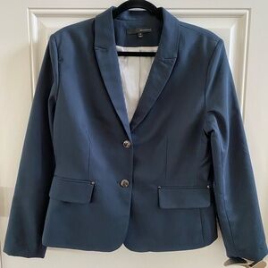 Harve Benard Suit Jacket Blazer. Size 12. Navy Blue.